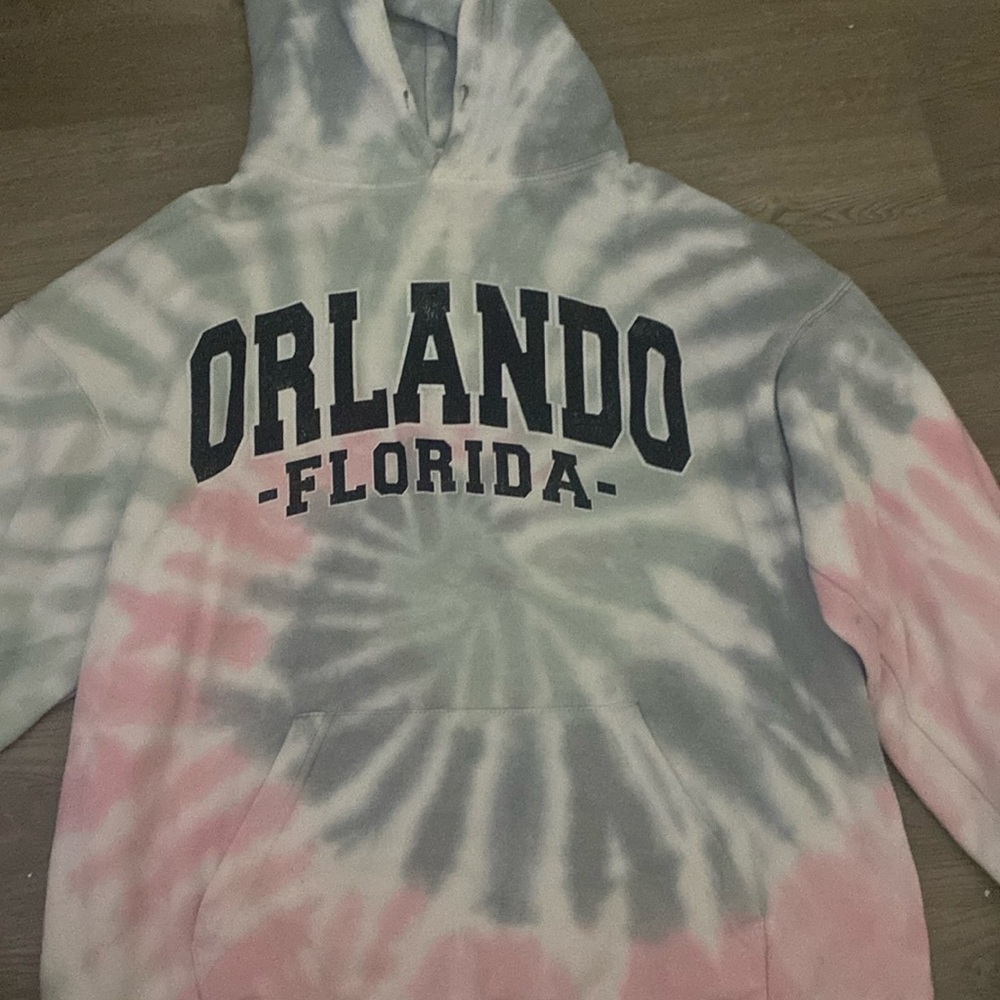 Orlando, Florida tie-dye hoodie